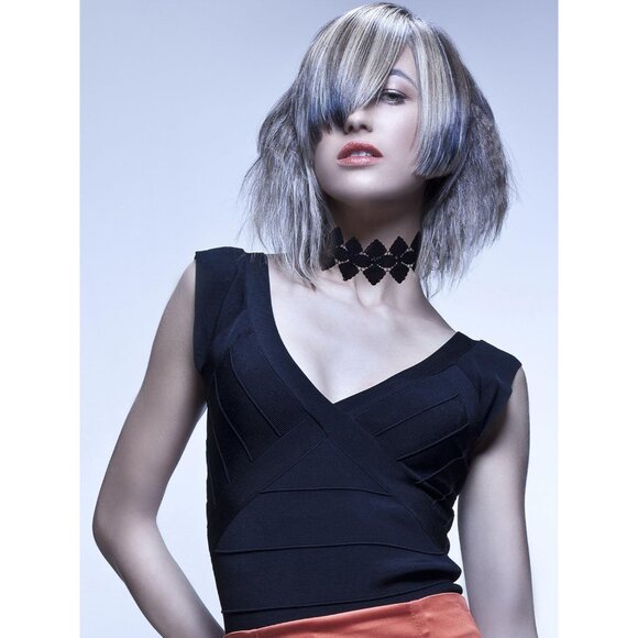 Chic 6-Piece Gothic Lace Choker Set - Essential Black Necklaces for Fashionistas - Picture 6 of 7